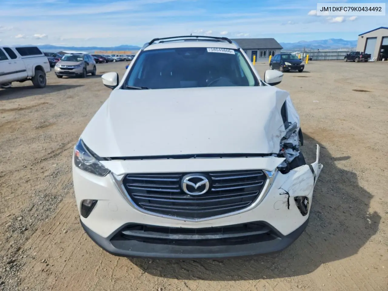2019 Mazda Cx-3 Touring VIN: JM1DKFC79K0434492 Lot: 58049866