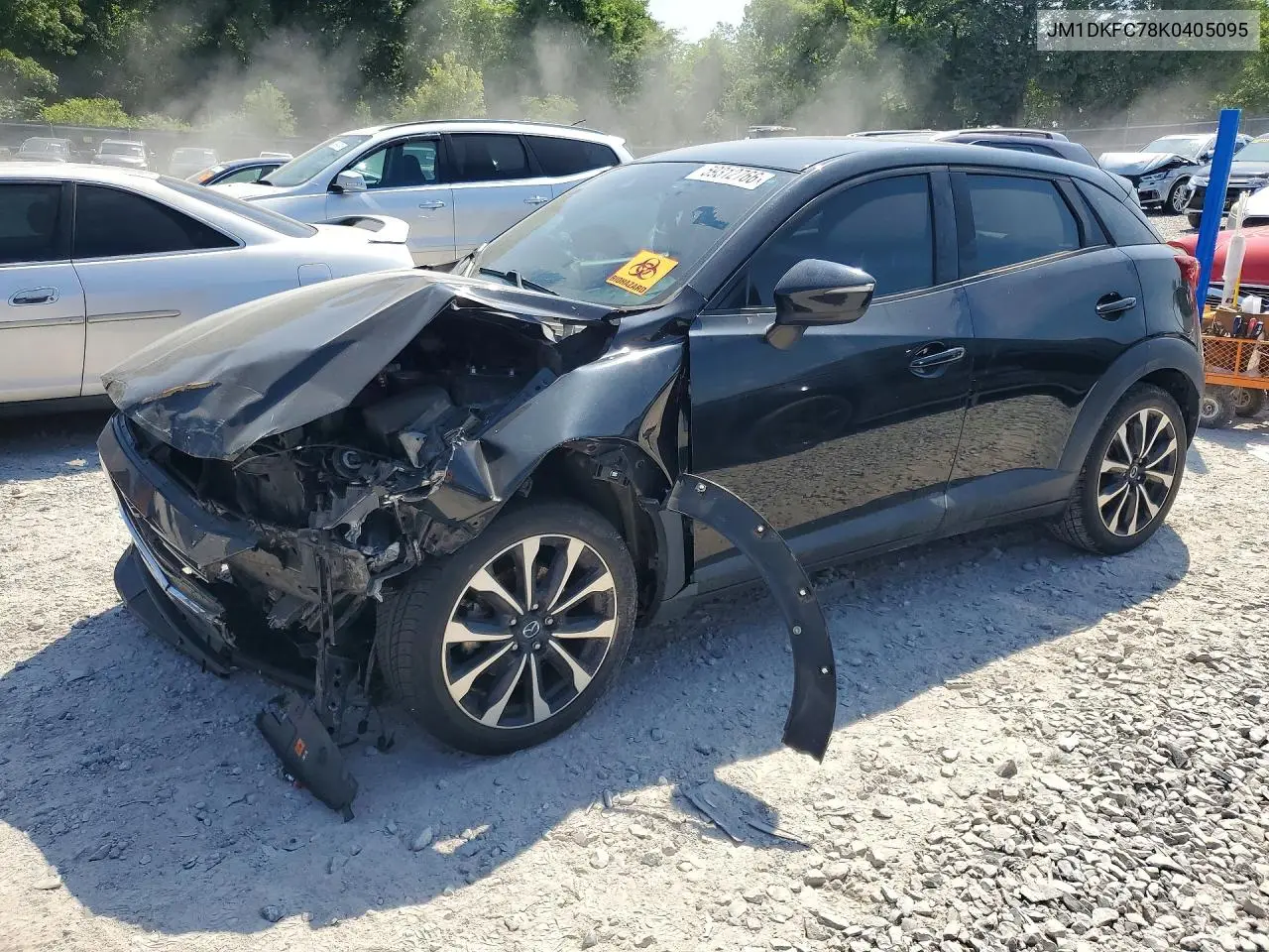 2019 Mazda Cx-3 Touring VIN: JM1DKFC78K0405095 Lot: 59312766