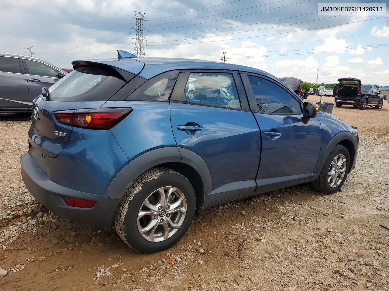 2019 Mazda Cx-3 Sport VIN: JM1DKFB79K1420913 Lot: 59332336