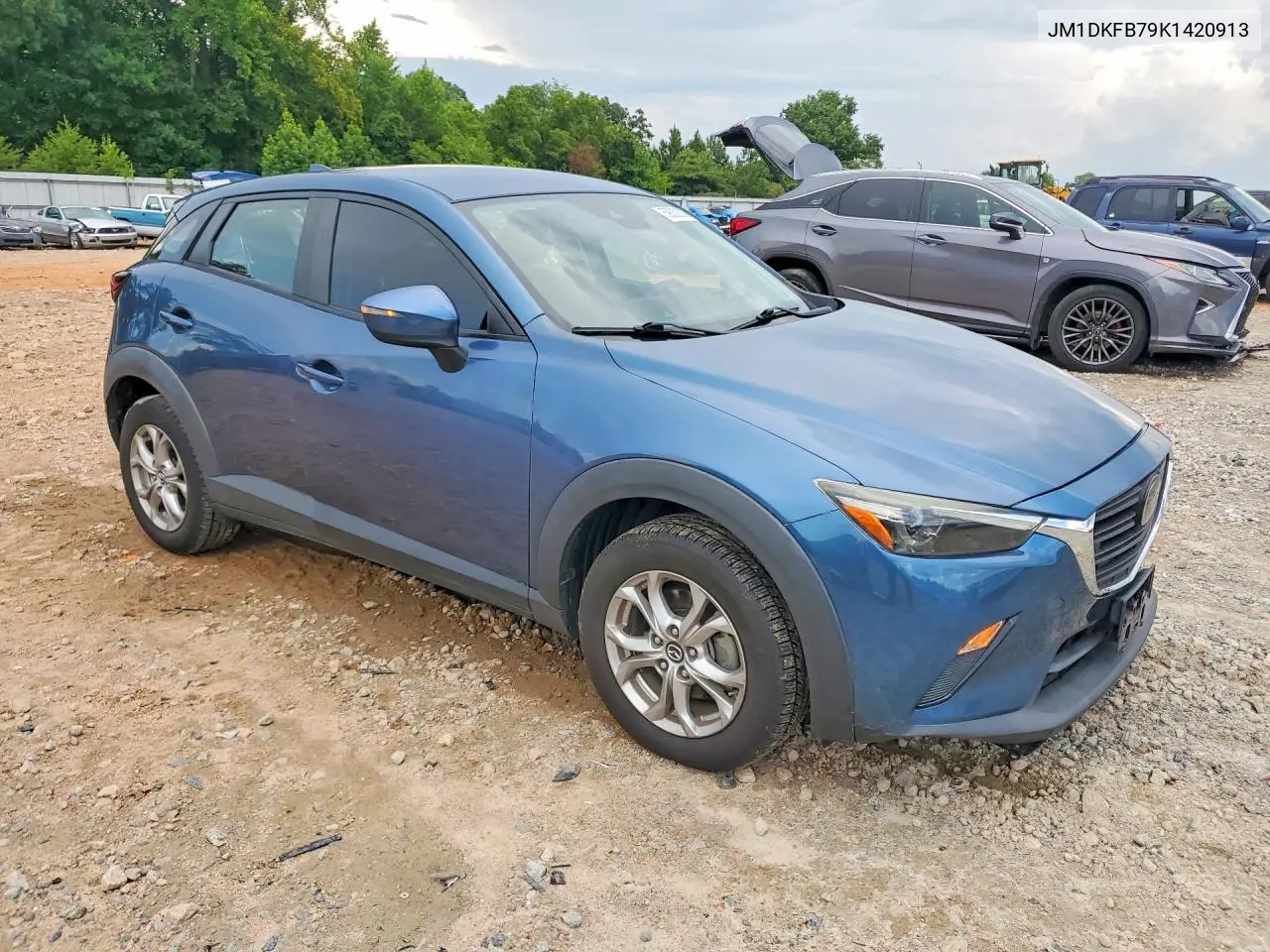 2019 Mazda Cx-3 Sport VIN: JM1DKFB79K1420913 Lot: 59332336