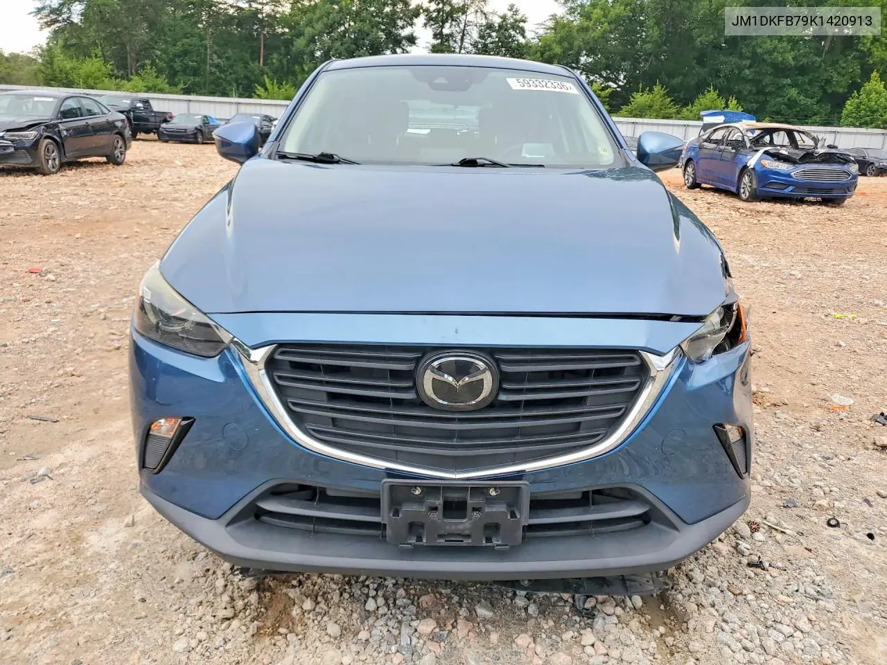 2019 Mazda Cx-3 Sport VIN: JM1DKFB79K1420913 Lot: 59332336