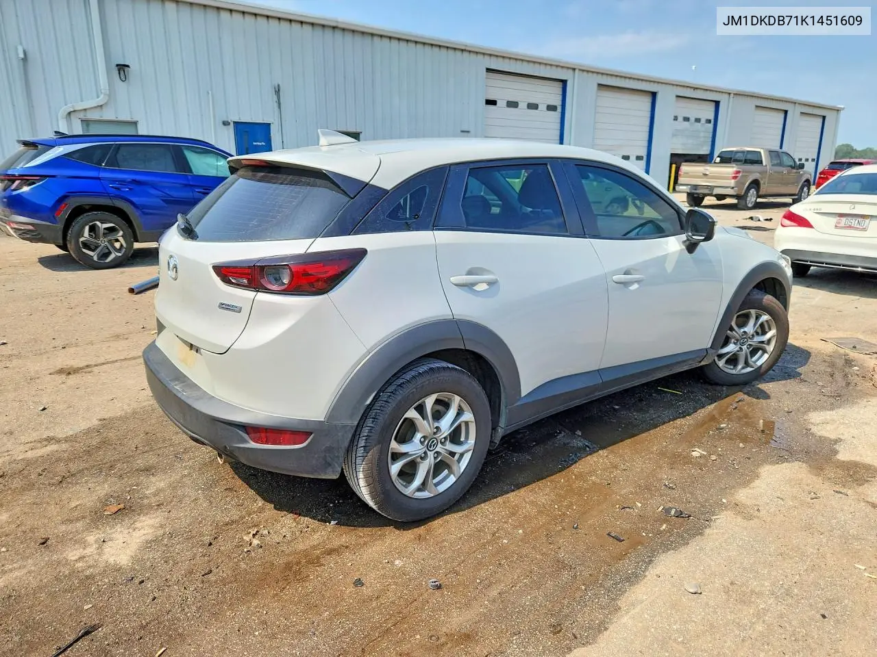 2019 Mazda Cx-3 Sport VIN: JM1DKDB71K1451609 Lot: 59369576