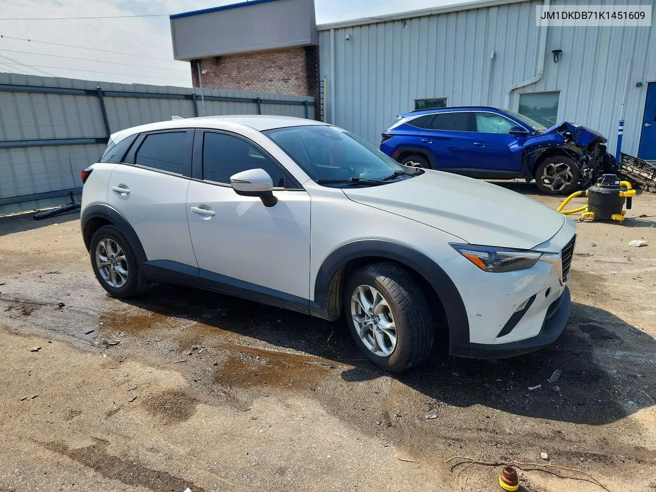 2019 Mazda Cx-3 Sport VIN: JM1DKDB71K1451609 Lot: 59369576