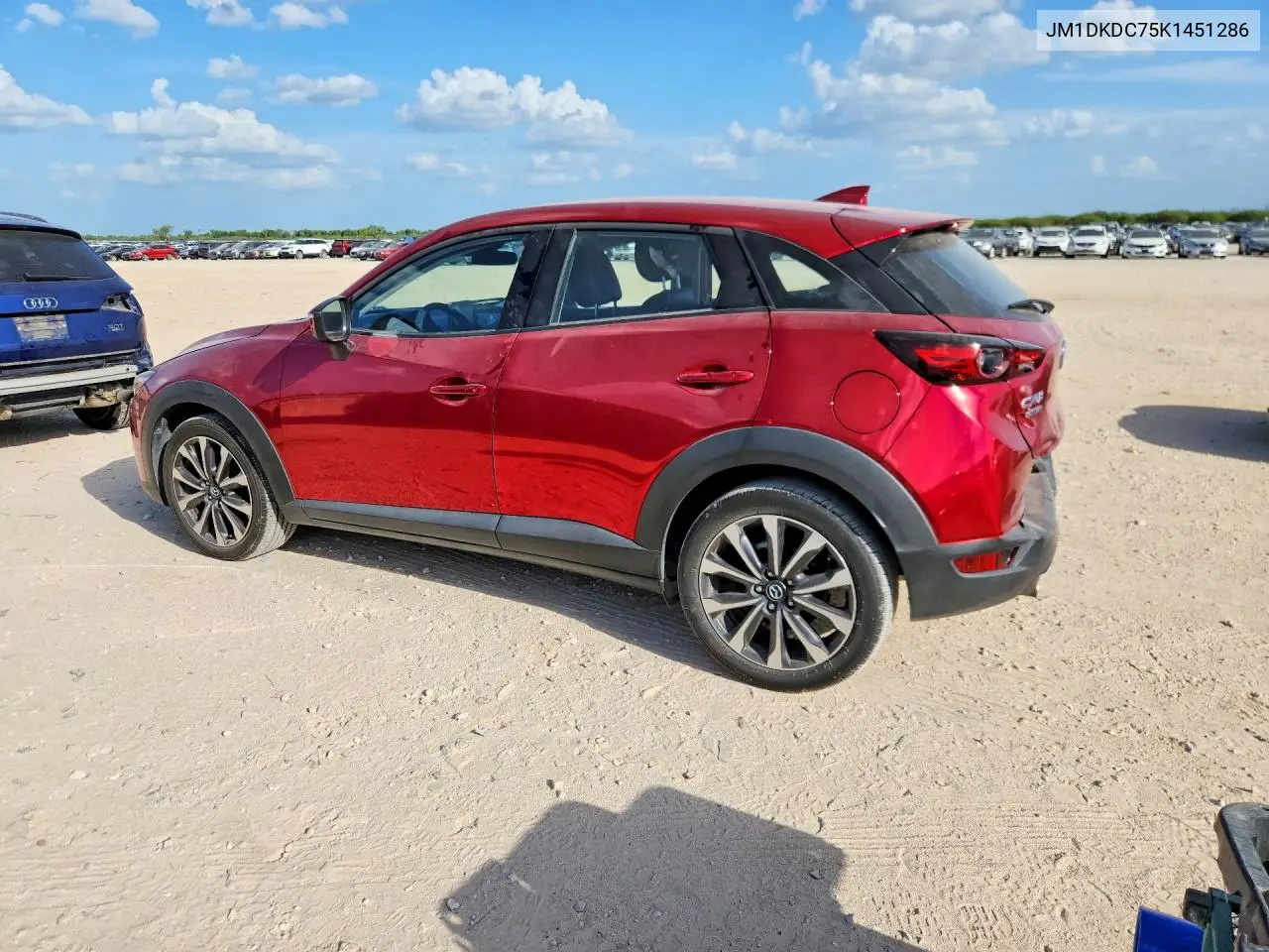 2019 Mazda Cx-3 Touring VIN: JM1DKDC75K1451286 Lot: 60210366
