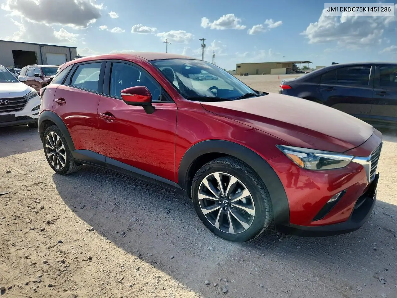 2019 Mazda Cx-3 Touring VIN: JM1DKDC75K1451286 Lot: 60210366