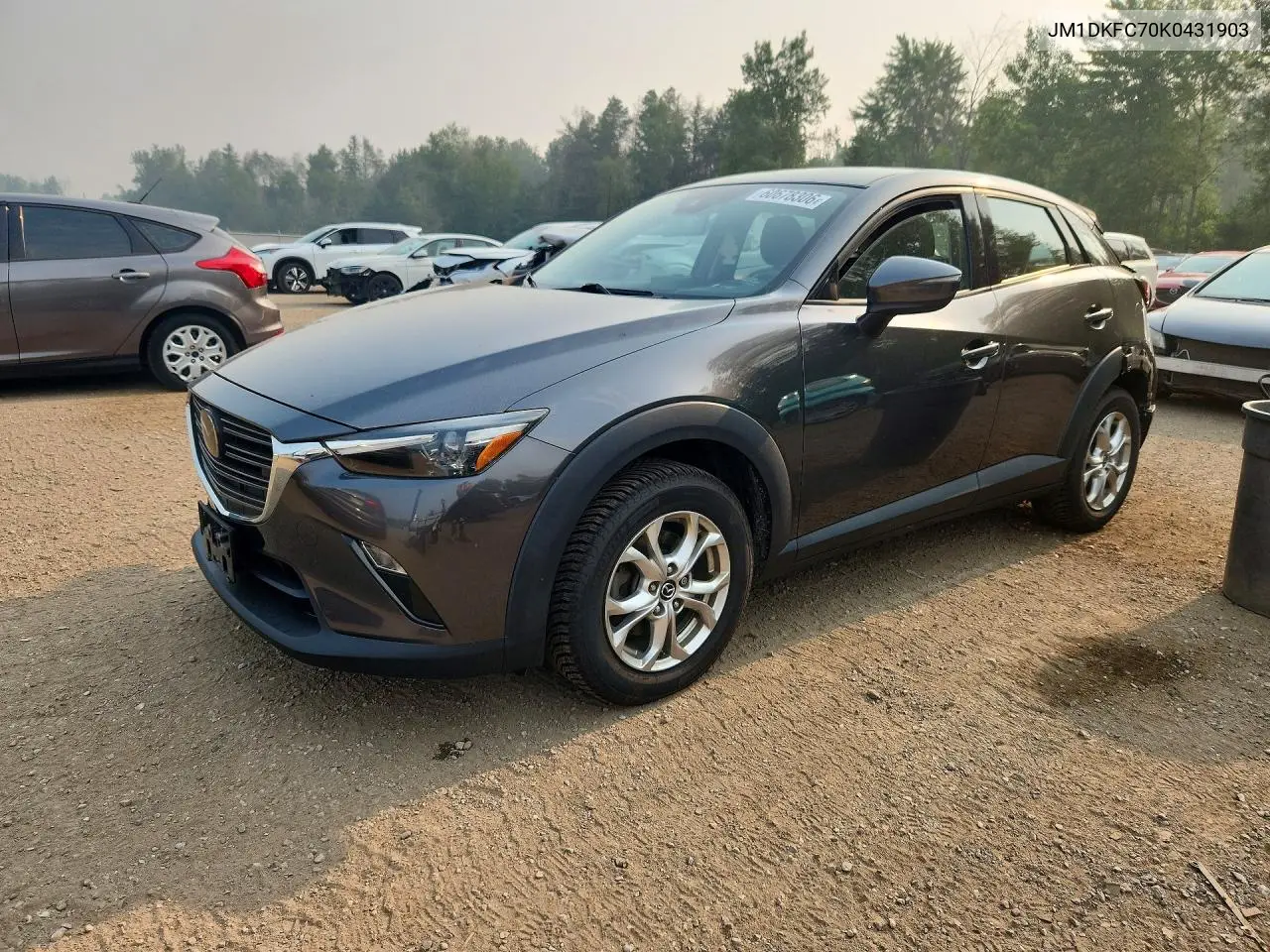 2019 Mazda Cx-3 Touring VIN: JM1DKFC70K0431903 Lot: 60678306