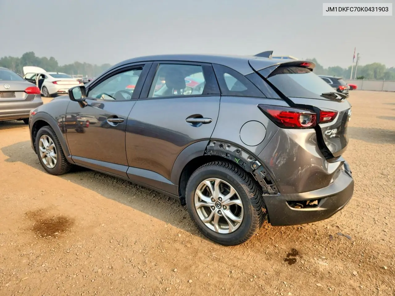 2019 Mazda Cx-3 Touring VIN: JM1DKFC70K0431903 Lot: 60678306