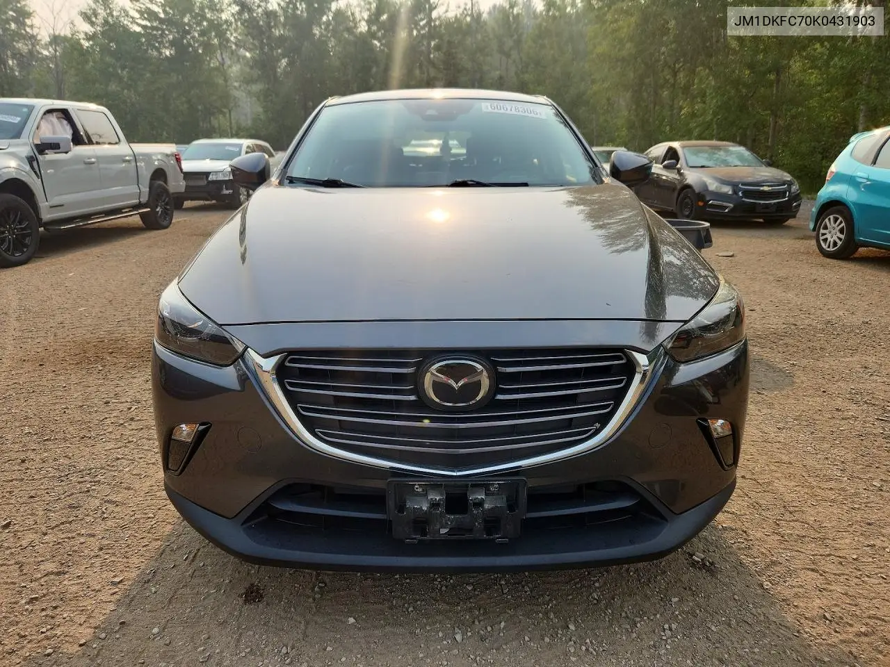 2019 Mazda Cx-3 Touring VIN: JM1DKFC70K0431903 Lot: 60678306
