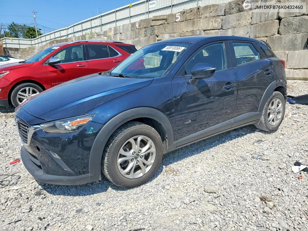 2019 Mazda Cx-3 Sport VIN: JM1DKFB76K0432460 Lot: 60818066