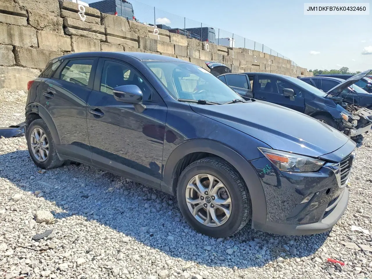 2019 Mazda Cx-3 Sport VIN: JM1DKFB76K0432460 Lot: 60818066