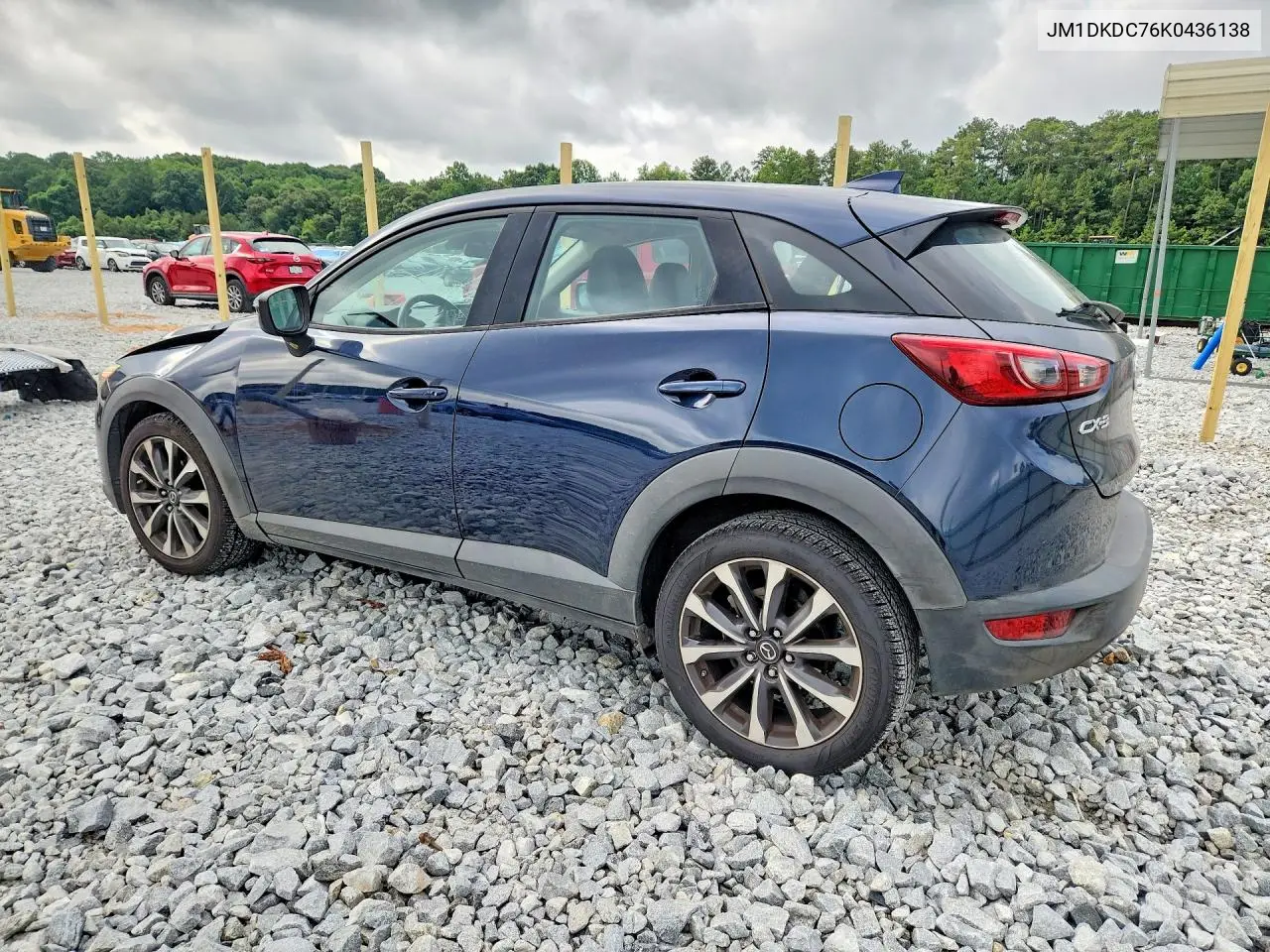 2019 Mazda Cx-3 Touring VIN: JM1DKDC76K0436138 Lot: 61025496