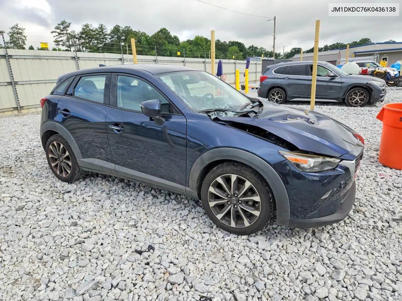 2019 Mazda Cx-3 Touring VIN: JM1DKDC76K0436138 Lot: 61025496