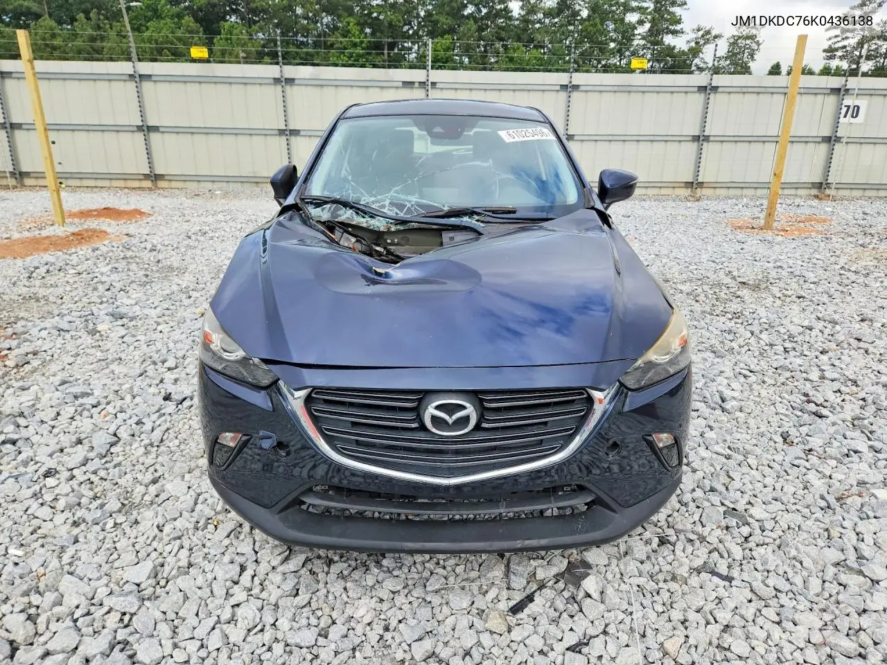 2019 Mazda Cx-3 Touring VIN: JM1DKDC76K0436138 Lot: 61025496