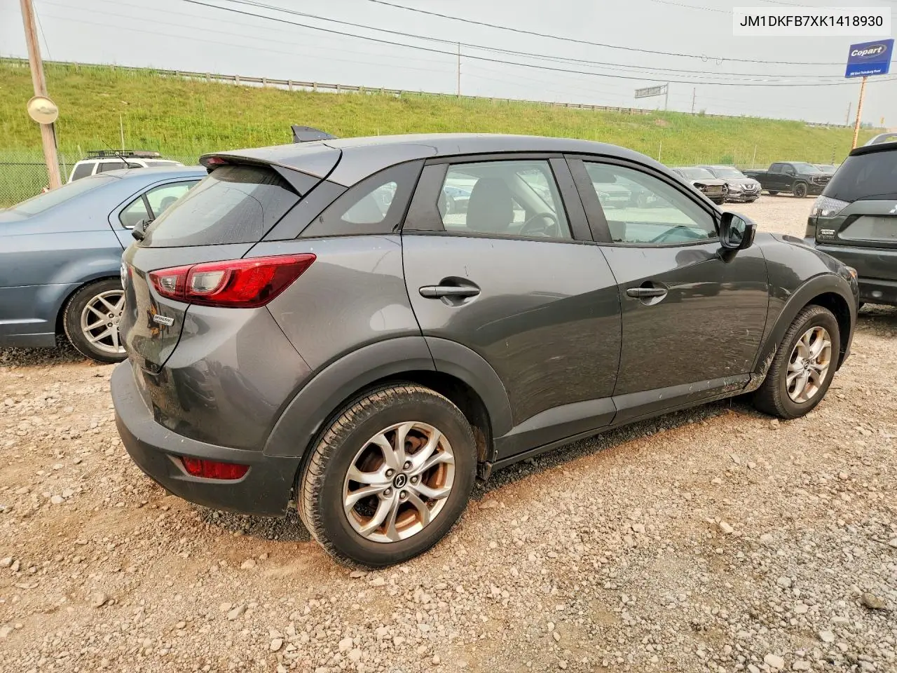 2019 Mazda Cx-3 Sport VIN: JM1DKFB7XK1418930 Lot: 61175386