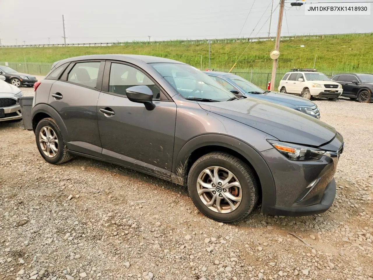 2019 Mazda Cx-3 Sport VIN: JM1DKFB7XK1418930 Lot: 61175386