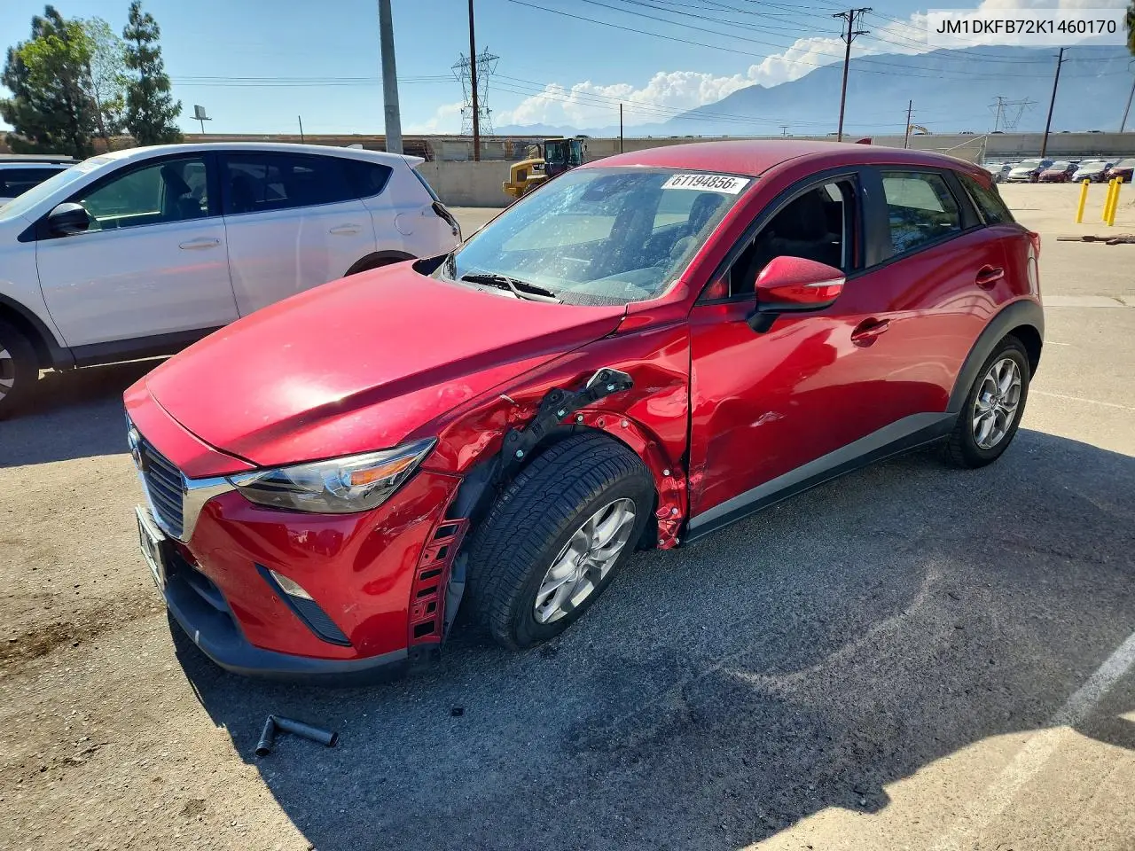 2019 Mazda Cx-3 Sport VIN: JM1DKFB72K1460170 Lot: 61194856