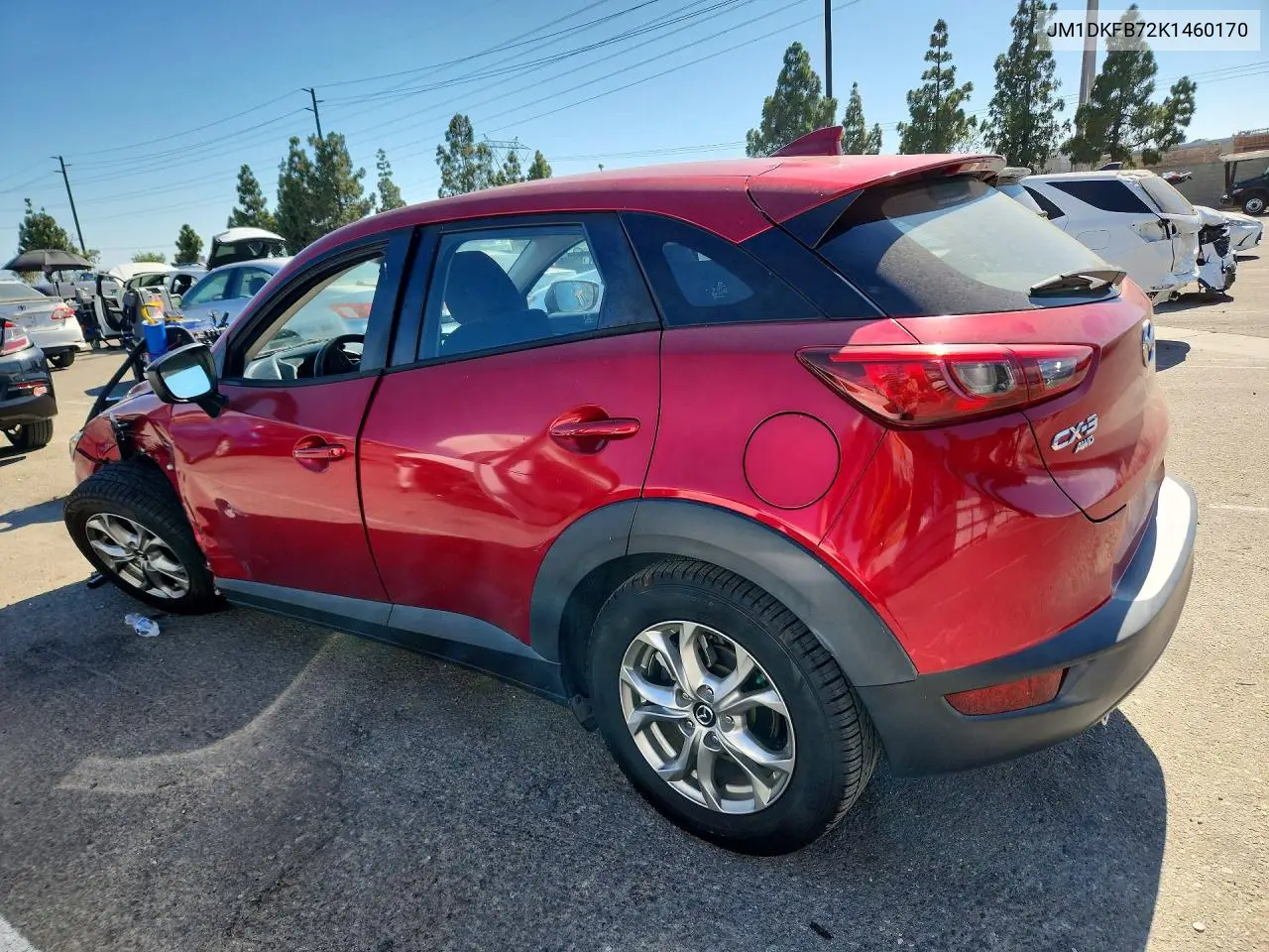 2019 Mazda Cx-3 Sport VIN: JM1DKFB72K1460170 Lot: 61194856