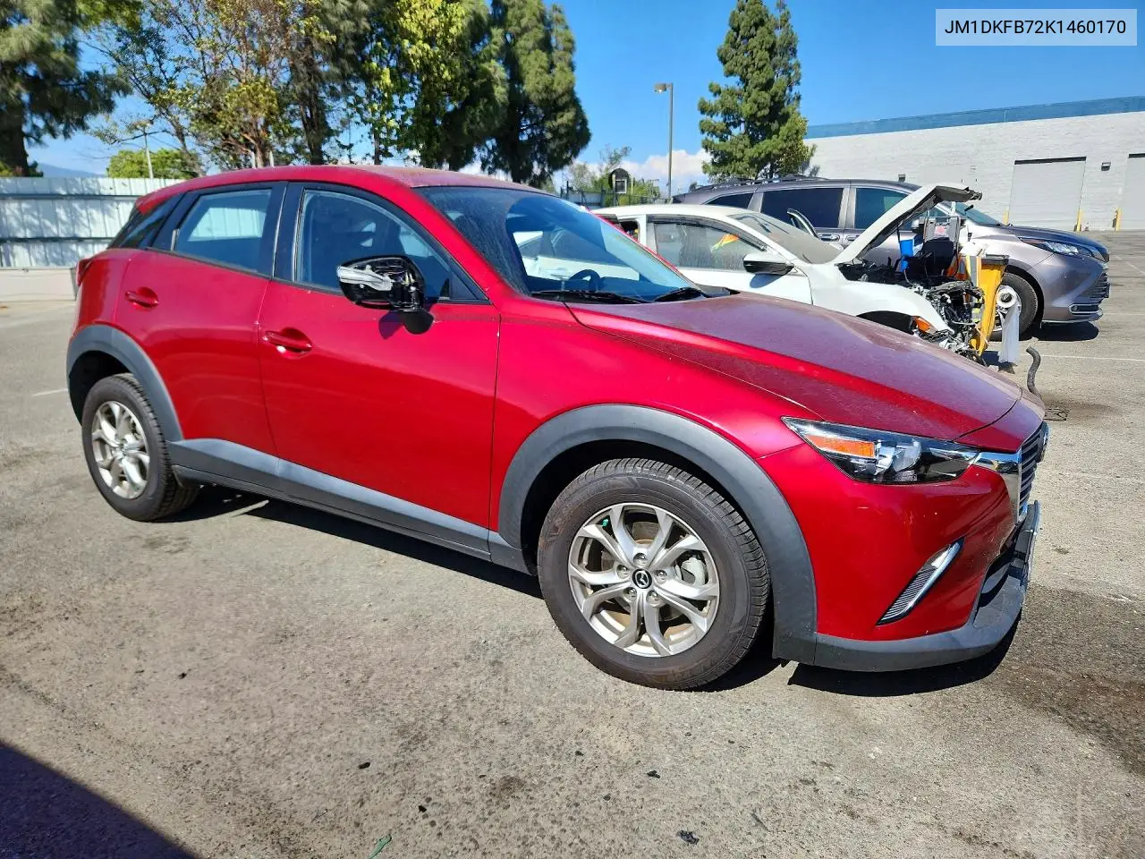 2019 Mazda Cx-3 Sport VIN: JM1DKFB72K1460170 Lot: 61194856