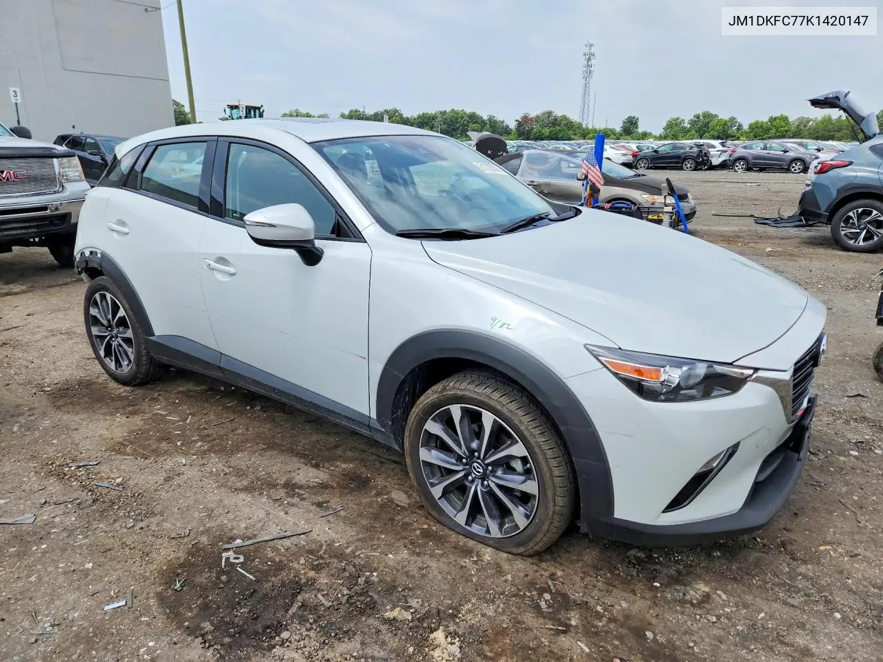 2019 Mazda Cx-3 Touring VIN: JM1DKFC77K1420147 Lot: 61335586