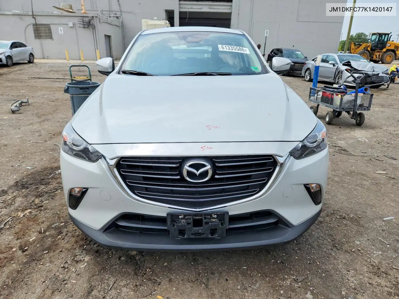 2019 Mazda Cx-3 Touring VIN: JM1DKFC77K1420147 Lot: 61335586