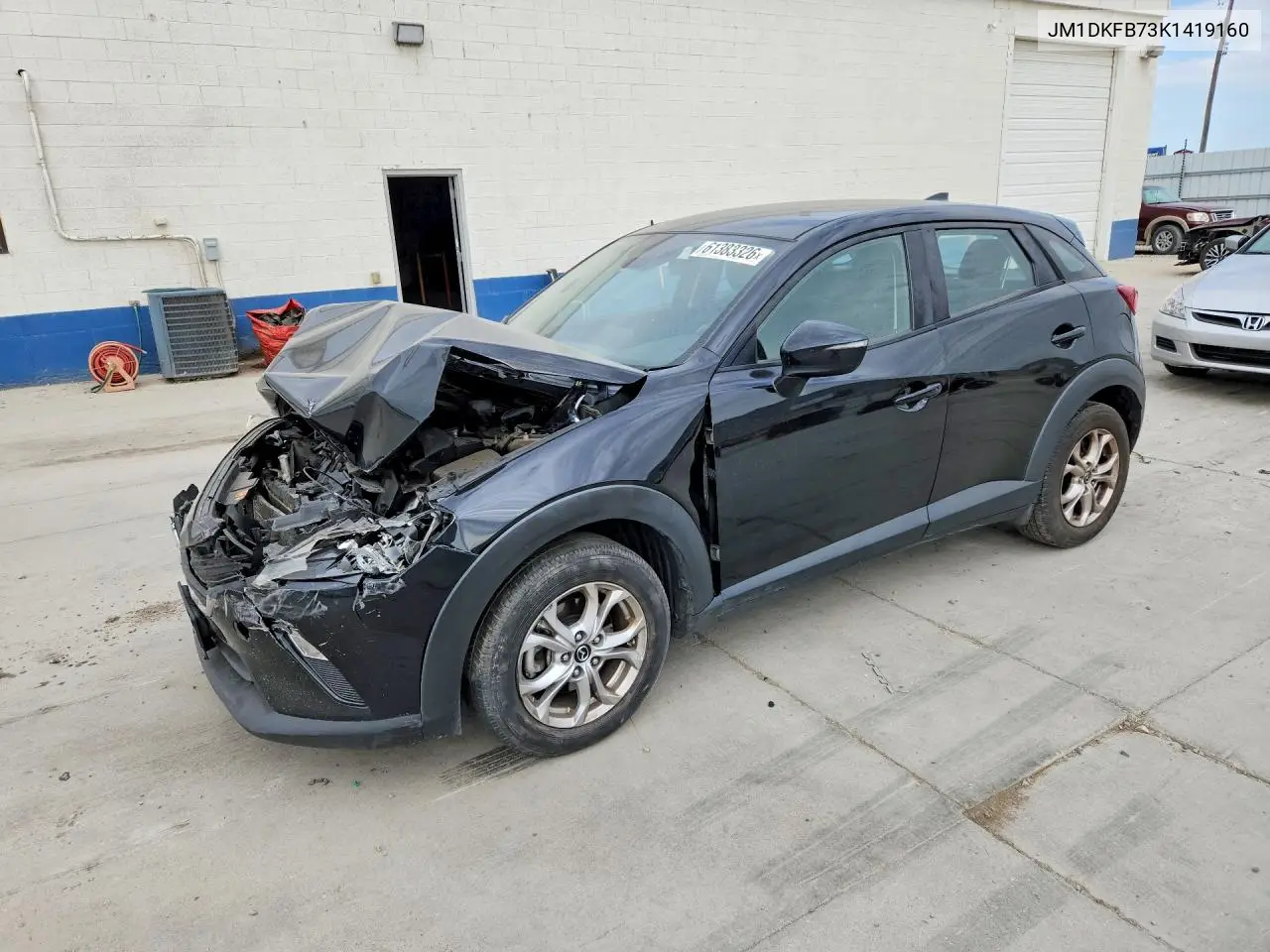2019 Mazda Cx-3 Sport VIN: JM1DKFB73K1419160 Lot: 61383326