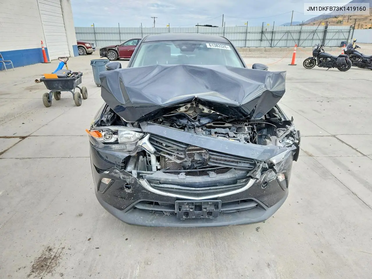 2019 Mazda Cx-3 Sport VIN: JM1DKFB73K1419160 Lot: 61383326