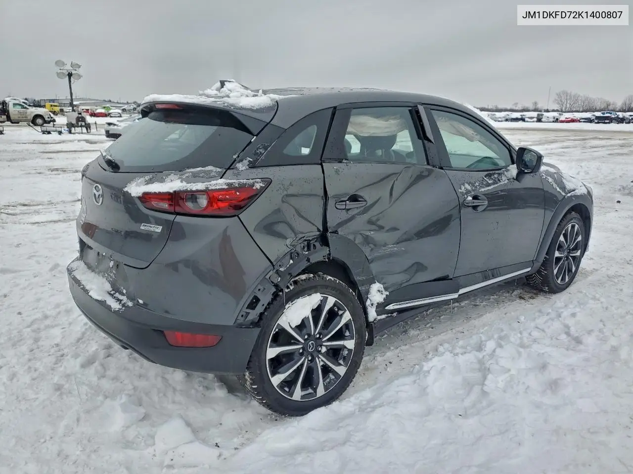 JM1DKFD72K1400807 2019 Mazda Cx-3 Grand Touring