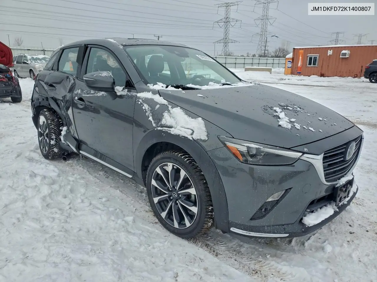 JM1DKFD72K1400807 2019 Mazda Cx-3 Grand Touring