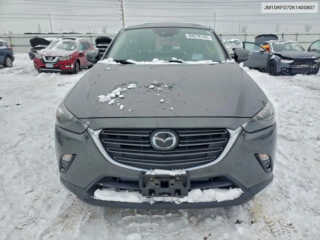 JM1DKFD72K1400807 2019 Mazda Cx-3 Grand Touring