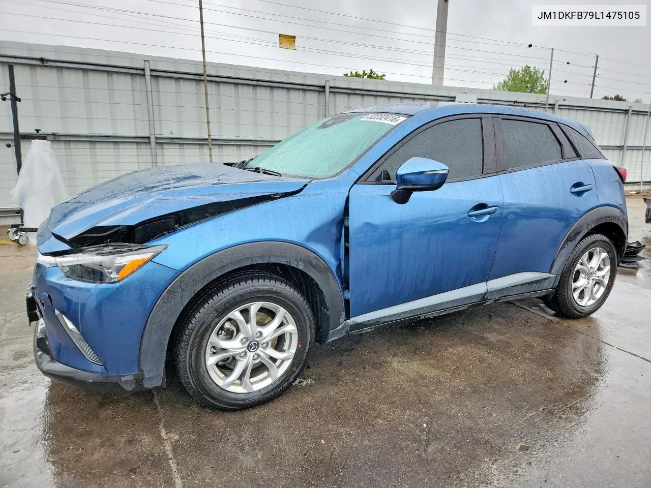 2020 Mazda Cx-3 Sport VIN: JM1DKFB79L1475105 Lot: 52232416