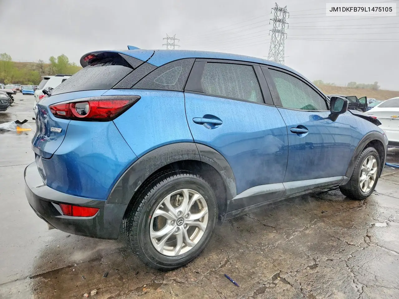 2020 Mazda Cx-3 Sport VIN: JM1DKFB79L1475105 Lot: 52232416