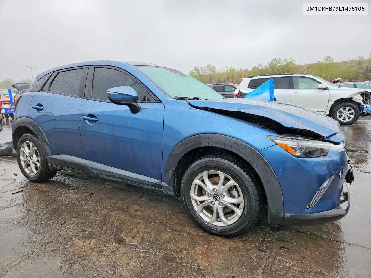 2020 Mazda Cx-3 Sport VIN: JM1DKFB79L1475105 Lot: 52232416
