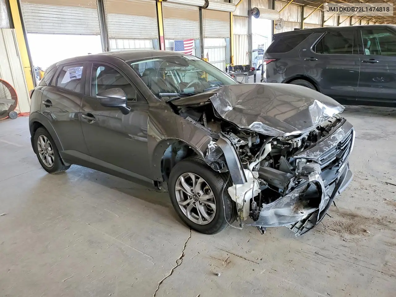 2020 Mazda Cx-3 Sport VIN: JM1DKDB72L1474818 Lot: 53726476