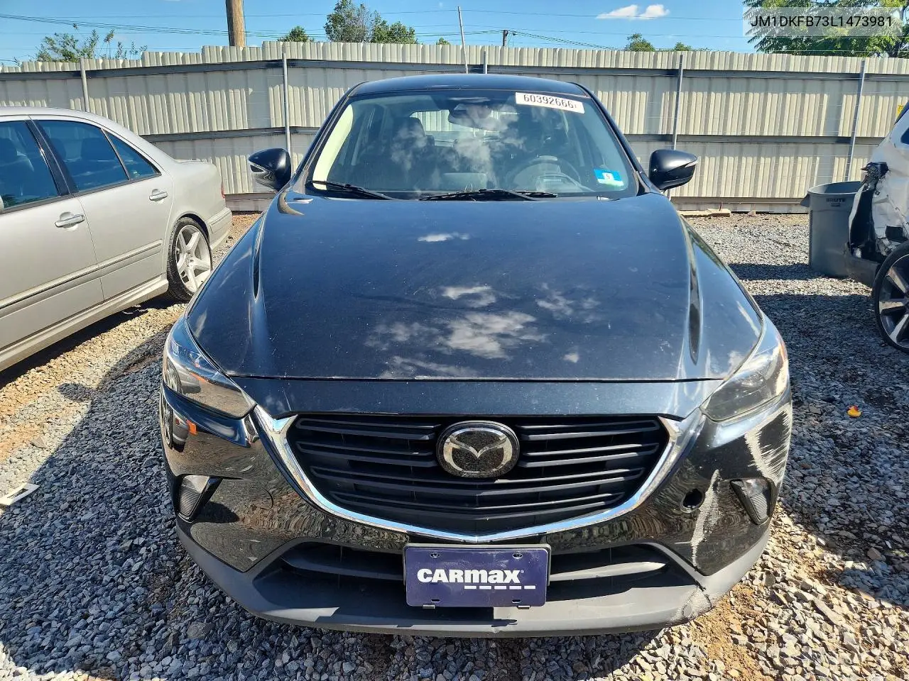 2020 Mazda Cx-3 Sport VIN: JM1DKFB73L1473981 Lot: 60392666