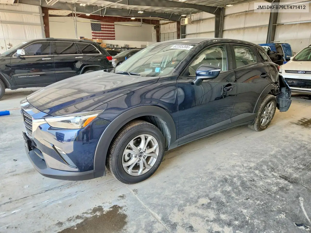 2020 Mazda Cx-3 Sport VIN: JM1DKFB79L1471412 Lot: 62205396