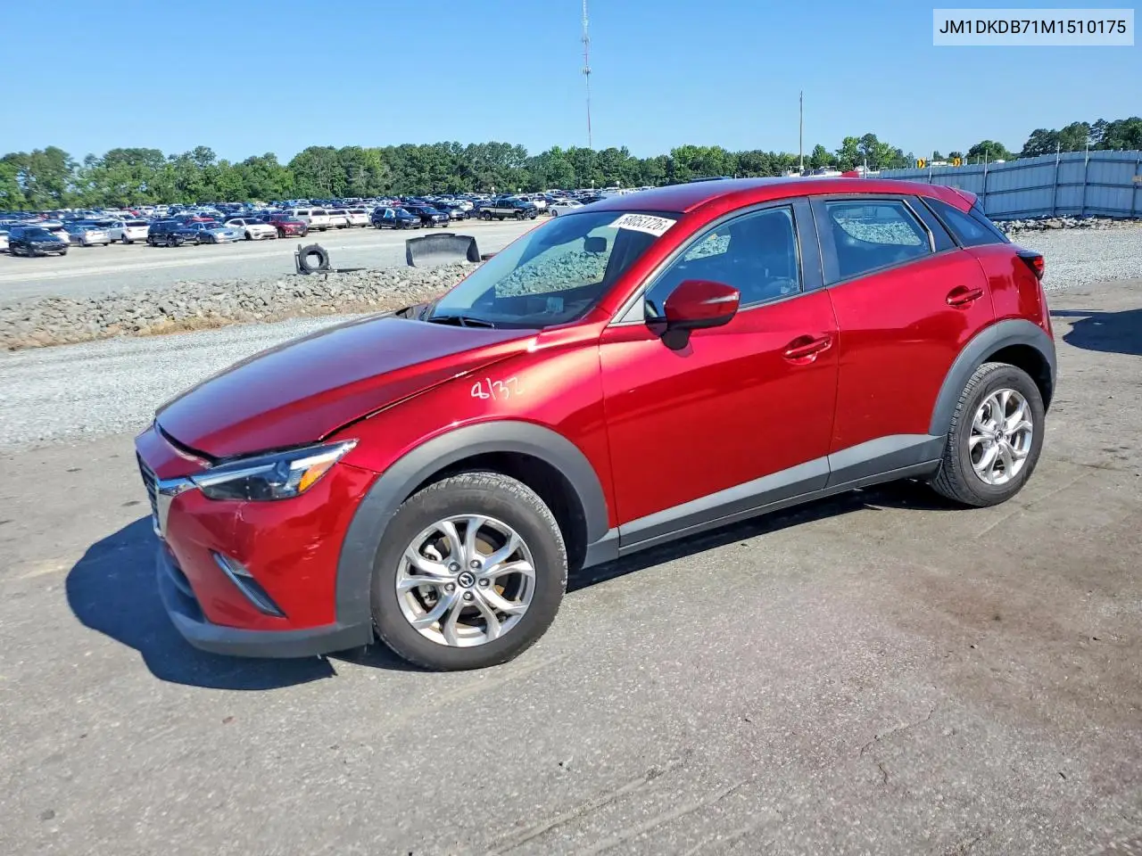 2021 Mazda Cx-3 Sport VIN: JM1DKDB71M1510175 Lot: 58053726