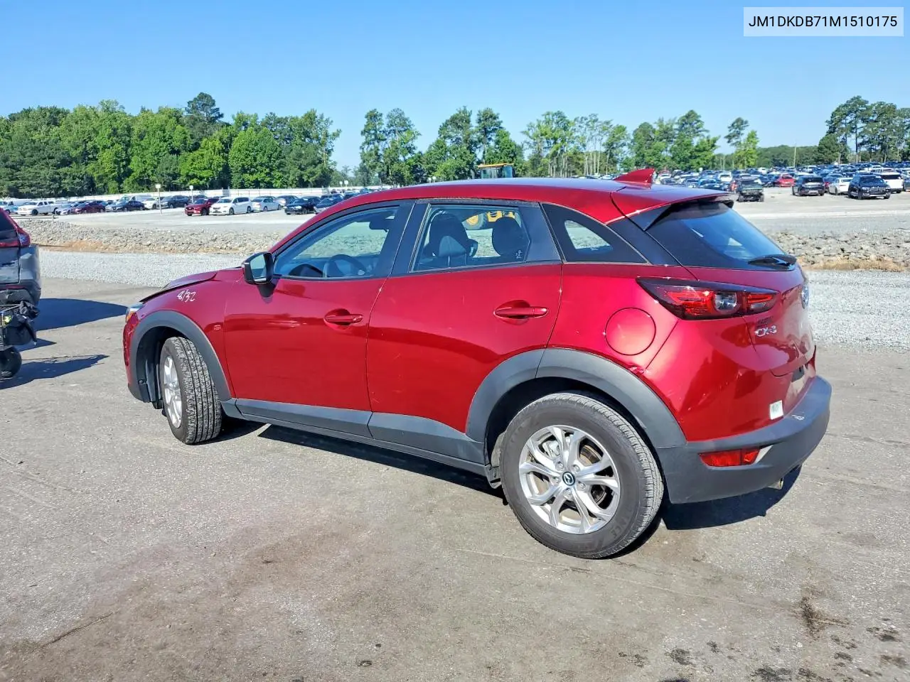 2021 Mazda Cx-3 Sport VIN: JM1DKDB71M1510175 Lot: 58053726