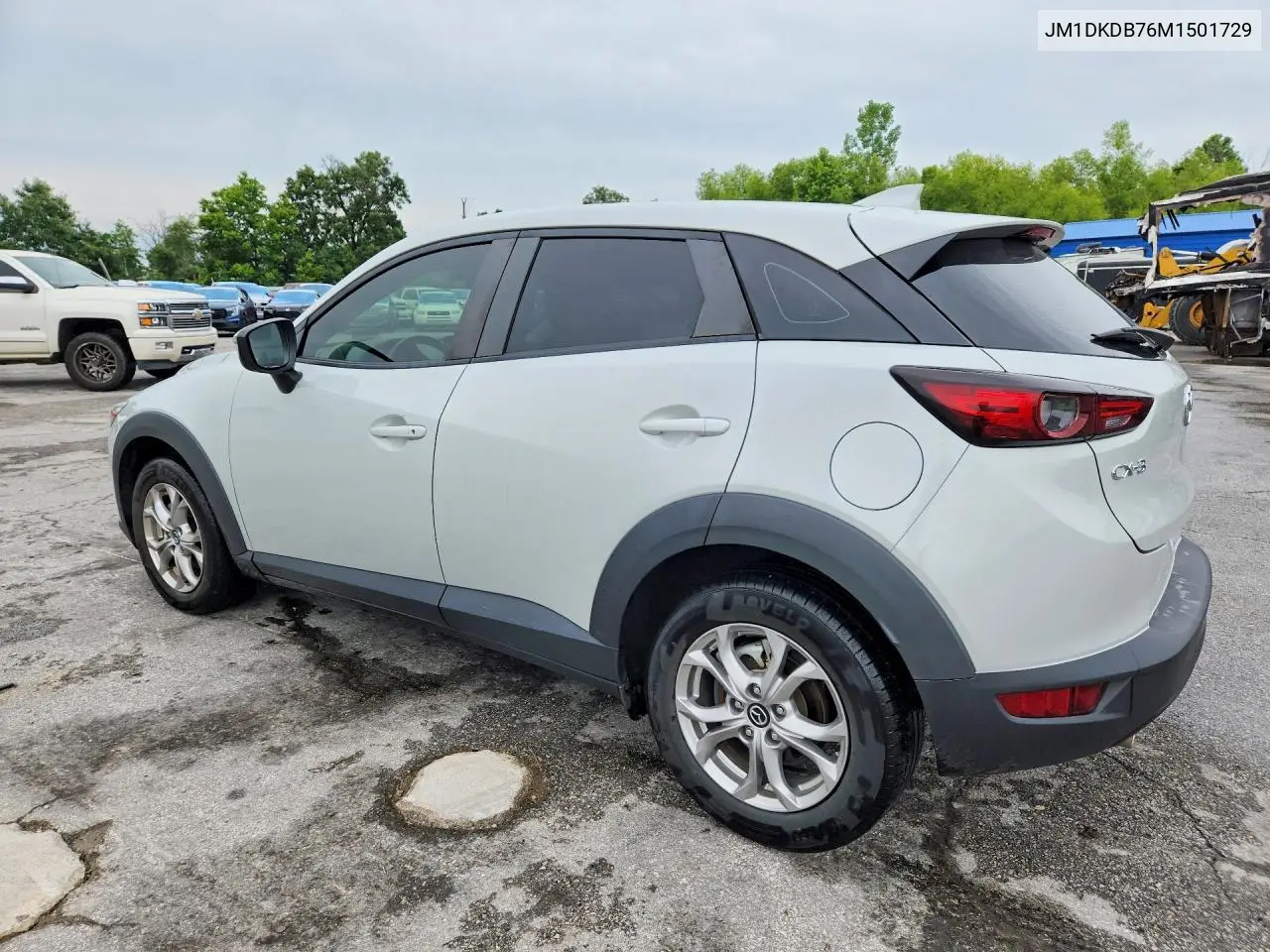2021 Mazda Cx-3 Sport VIN: JM1DKDB76M1501729 Lot: 58331666