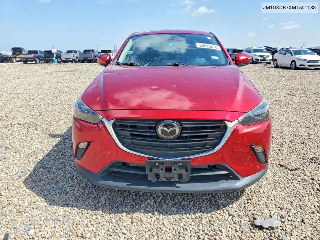 2021 Mazda Cx-3 Sport VIN: JM1DKDB7XM1501183 Lot: 59620876