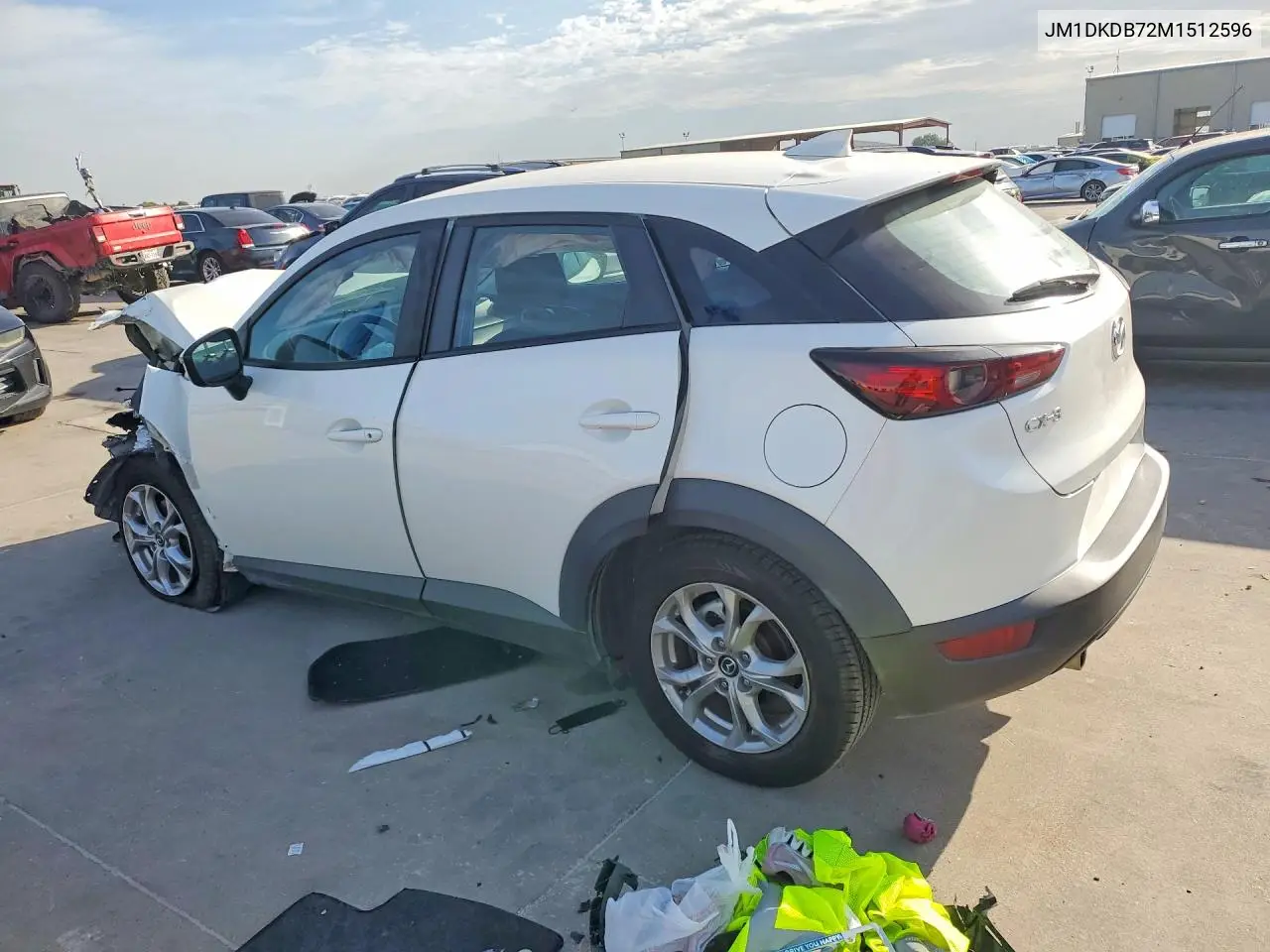 2021 Mazda Cx-3 Sport VIN: JM1DKDB72M1512596 Lot: 59643446