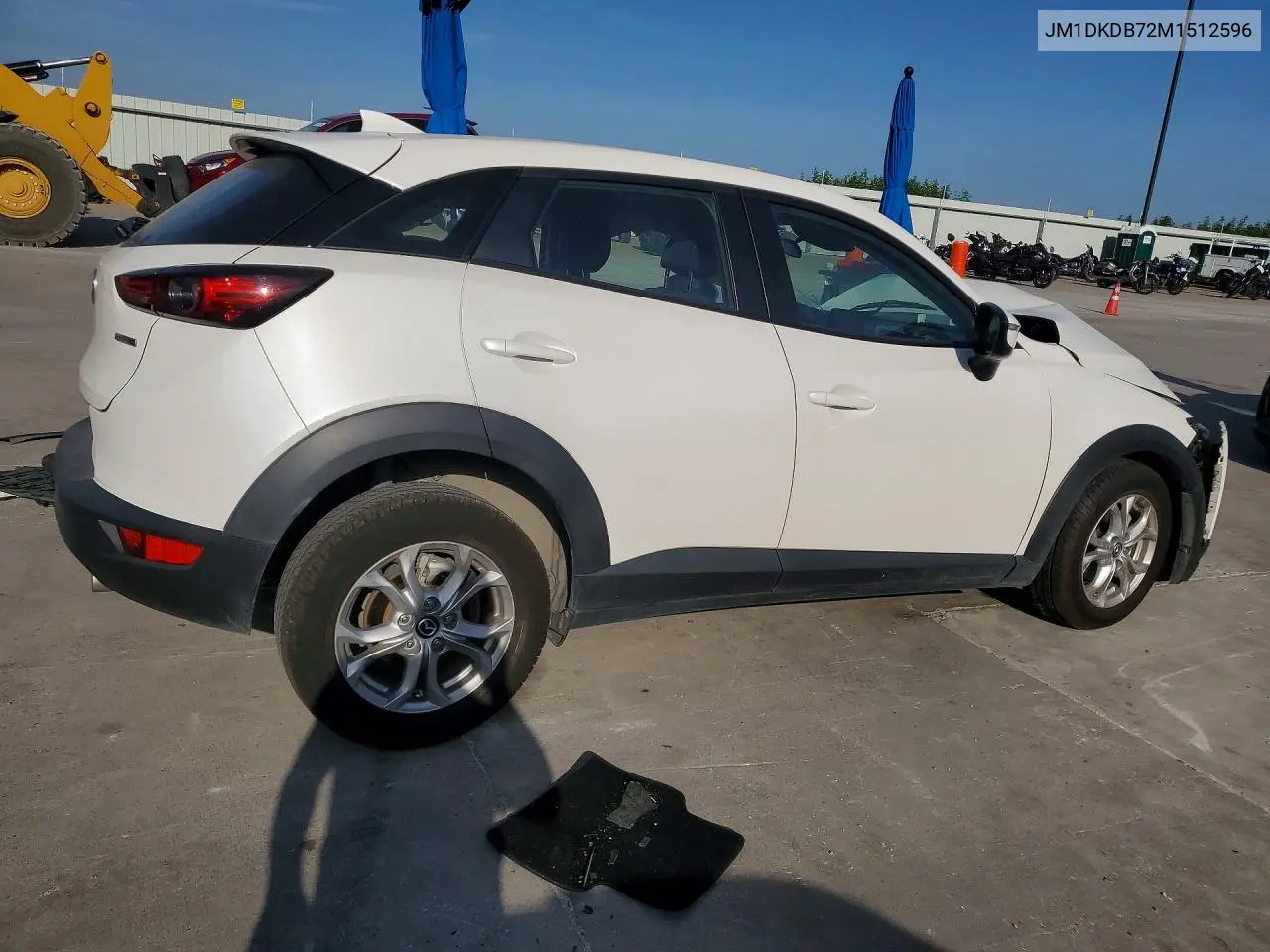 2021 Mazda Cx-3 Sport VIN: JM1DKDB72M1512596 Lot: 59643446