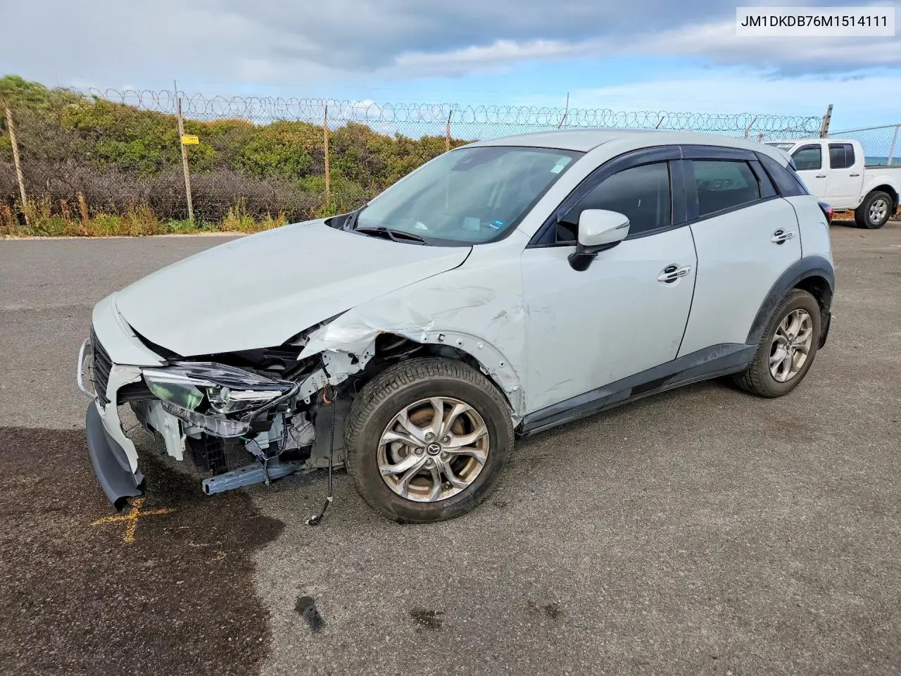 2021 Mazda Cx-3 Sport VIN: JM1DKDB76M1514111 Lot: 60075366
