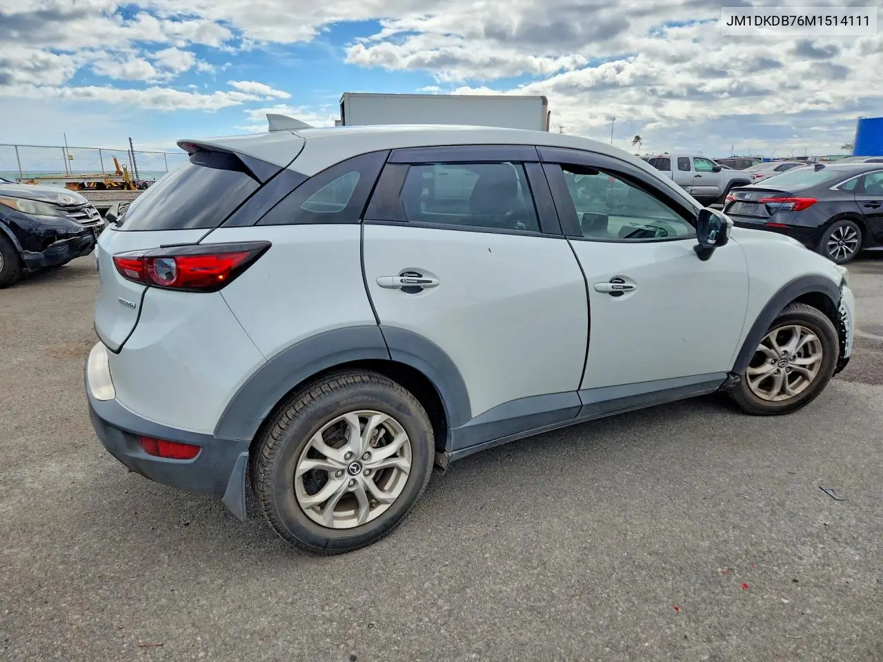 2021 Mazda Cx-3 Sport VIN: JM1DKDB76M1514111 Lot: 60075366