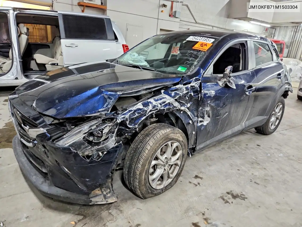 2021 Mazda Cx-3 Sport VIN: JM1DKFB71M1503304 Lot: 60426356