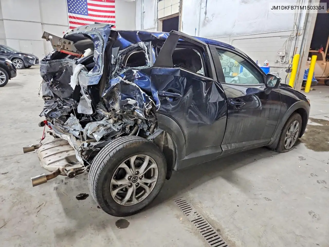 2021 Mazda Cx-3 Sport VIN: JM1DKFB71M1503304 Lot: 60426356