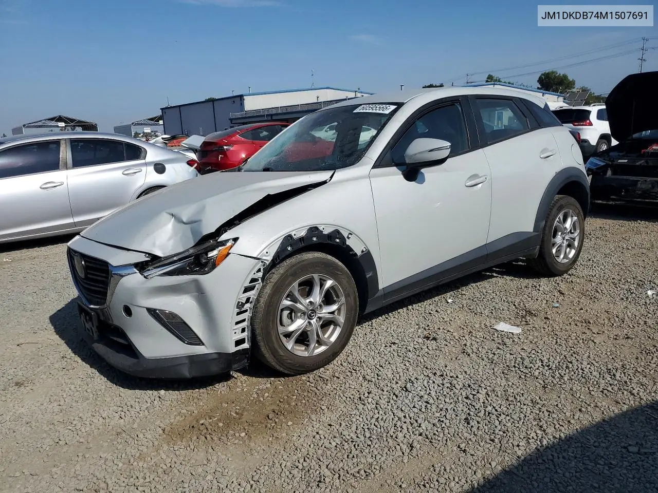 2021 Mazda Cx-3 Sport VIN: JM1DKDB74M1507691 Lot: 60595566