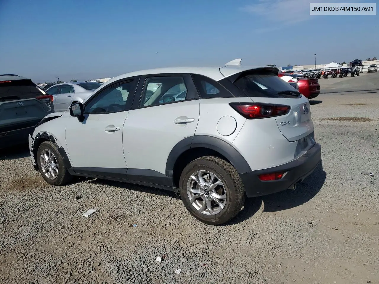 2021 Mazda Cx-3 Sport VIN: JM1DKDB74M1507691 Lot: 60595566