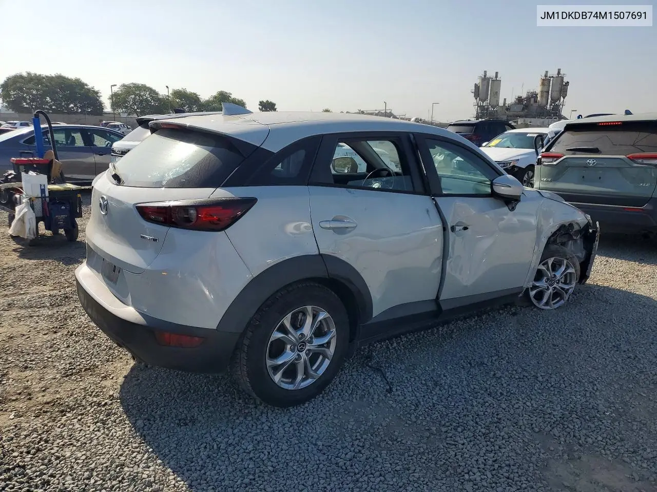 2021 Mazda Cx-3 Sport VIN: JM1DKDB74M1507691 Lot: 60595566