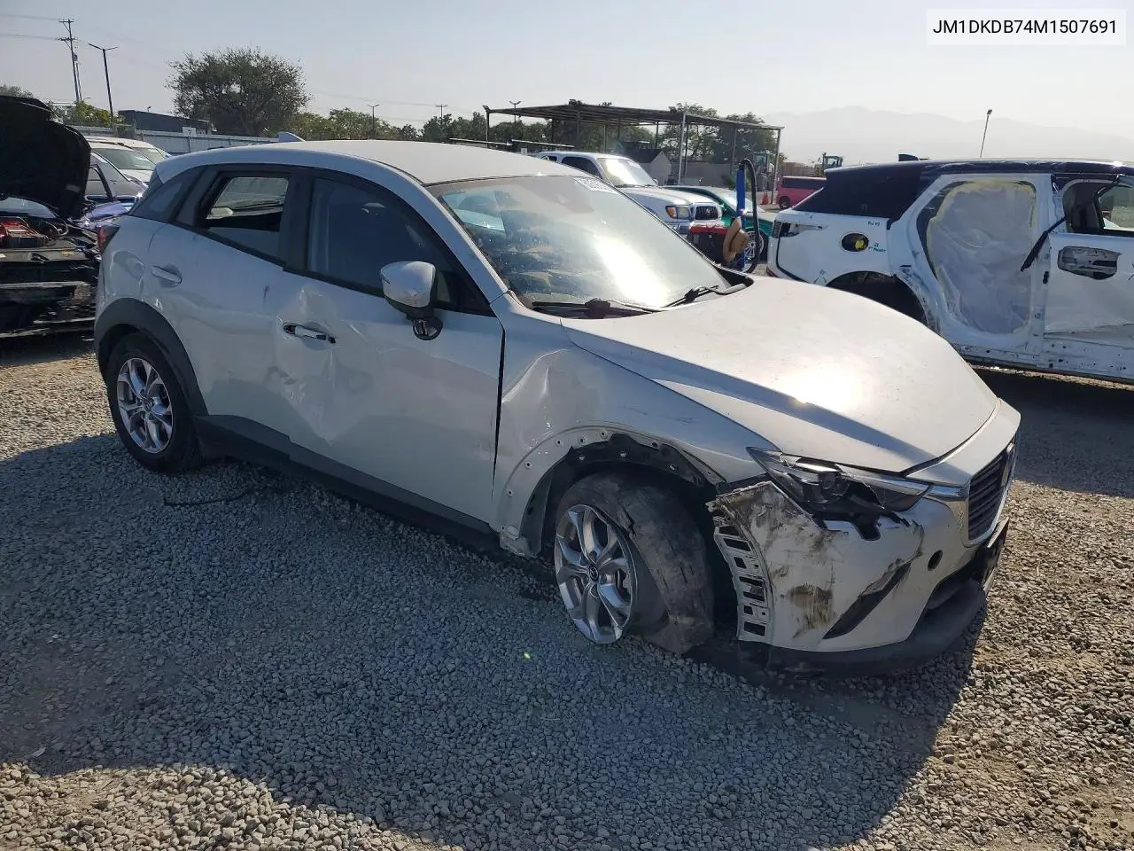 2021 Mazda Cx-3 Sport VIN: JM1DKDB74M1507691 Lot: 60595566