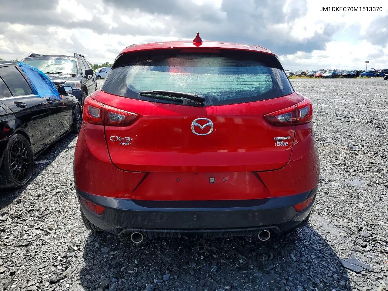 2021 Mazda Cx-3 Touring VIN: JM1DKFC70M1513370 Lot: 60922476